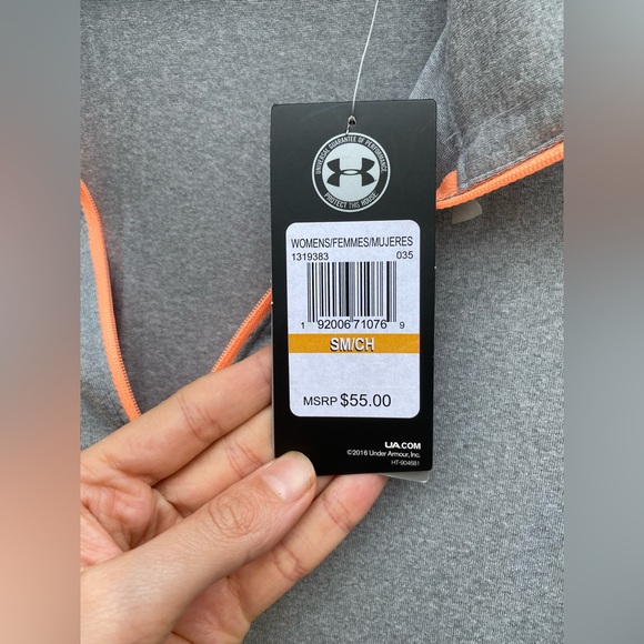 Woman’s under Armour zip up light weight jacket size NWT - Picture 7 of 8